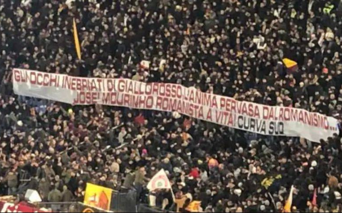 穆里尼奧感激球迷支持：為“終身羅馬主義者”而戰(zhàn)取勝！